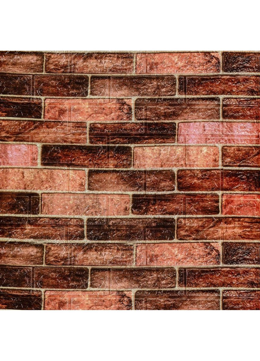 R179-2-20 Панель стеновая в рулоне 3D 700х19600х2мм Коричневый SW-00002280 Sticker Wall (360920475)