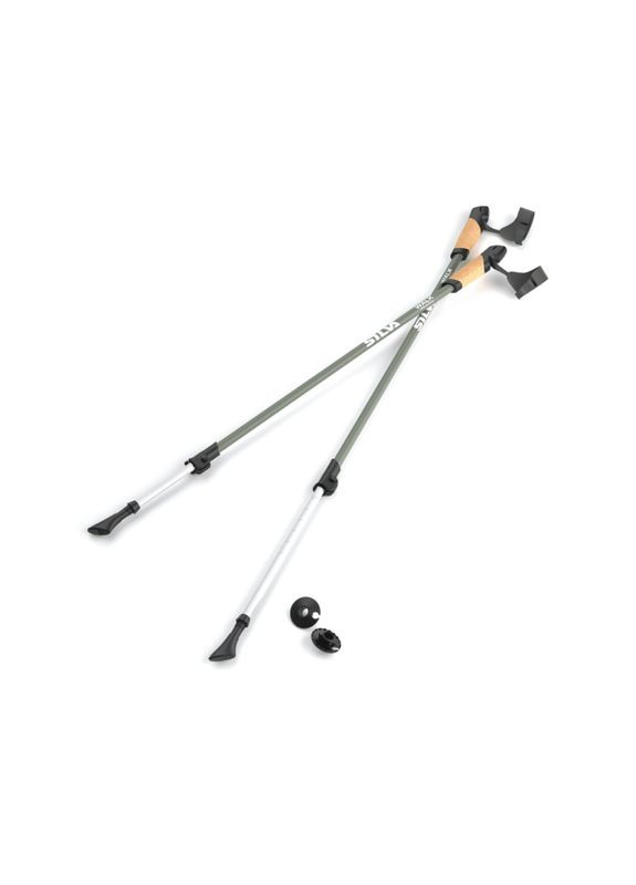 Палки для скандинавської ходьби Walking Poles Aluminum Cork Silva (365308893)