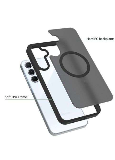 Протиударний чохол для Samsung Galaxy A15 Чорний чохол магнітний з MagSafe Ultimate Experience (324260812)