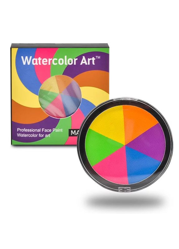 Аквагрим неоновый УФ 6 цветов Watercolor Art (302242614)