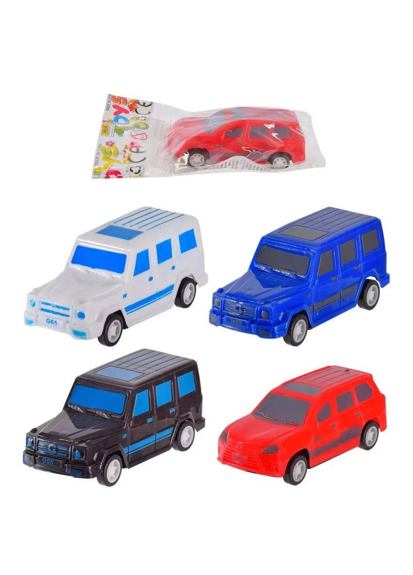 Игрушка машина внедорожник 399-363 в ассортименте 4 цвета, в пакете 14*7.5 см. No Brand (362431078)