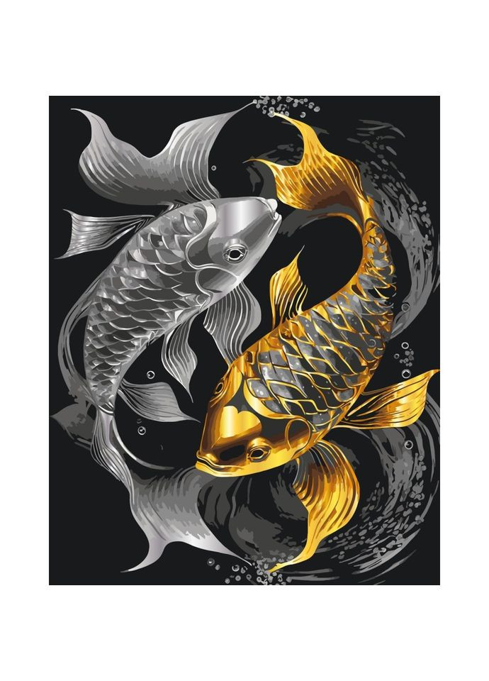 Картина за номерами "Рівновага" 11557-AC з металізованими фарбами 40х50 см Art Craft (315388540)