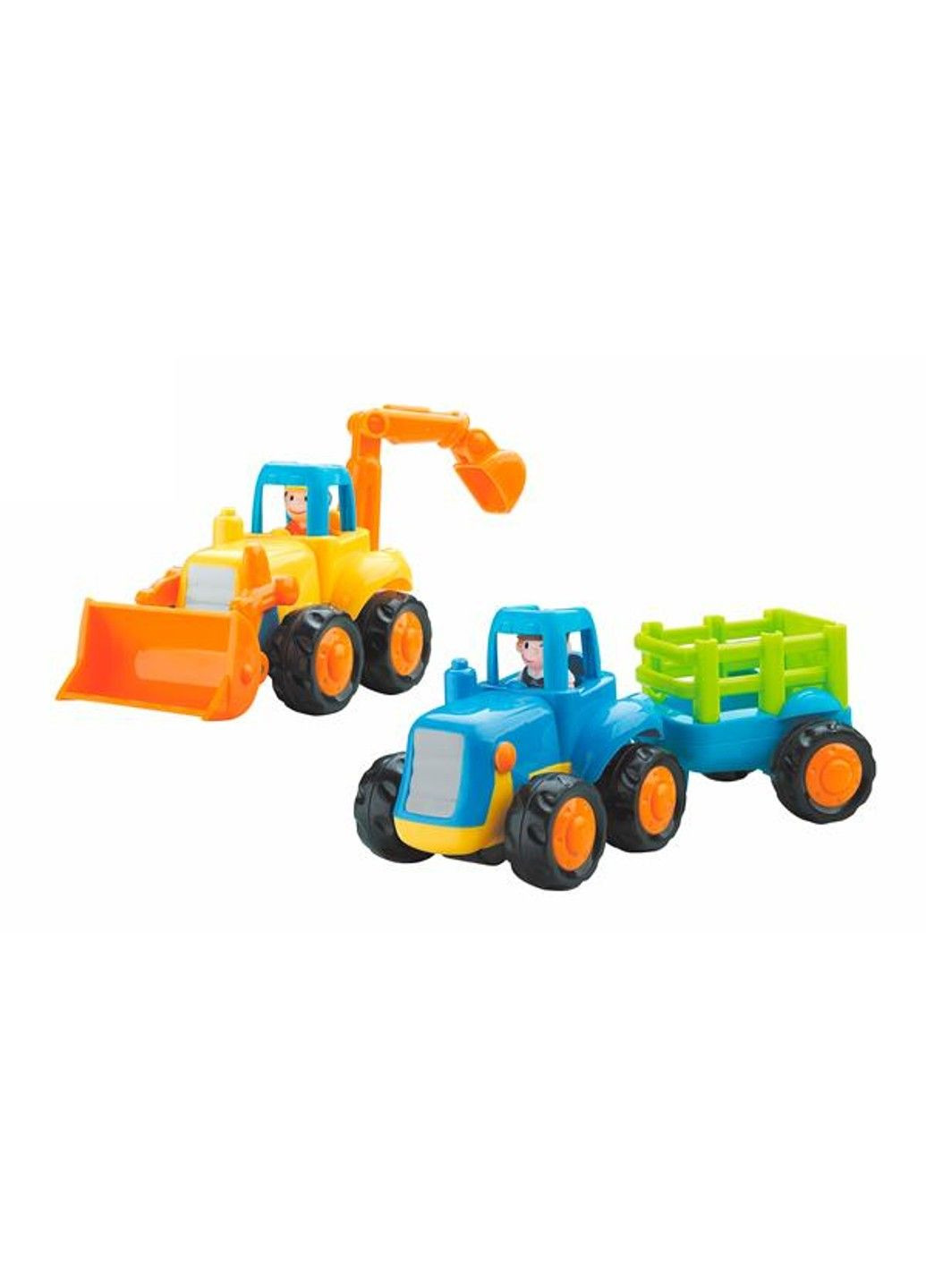 Набор машинок Бульдозер и трактор 6шт. (326AB-6) Hola Toys (333708007)