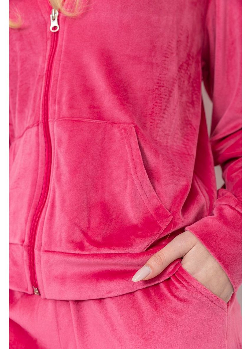Спорт костюм жіночий велюровий, колір рожевий, 244R20304 Ager (315133456)