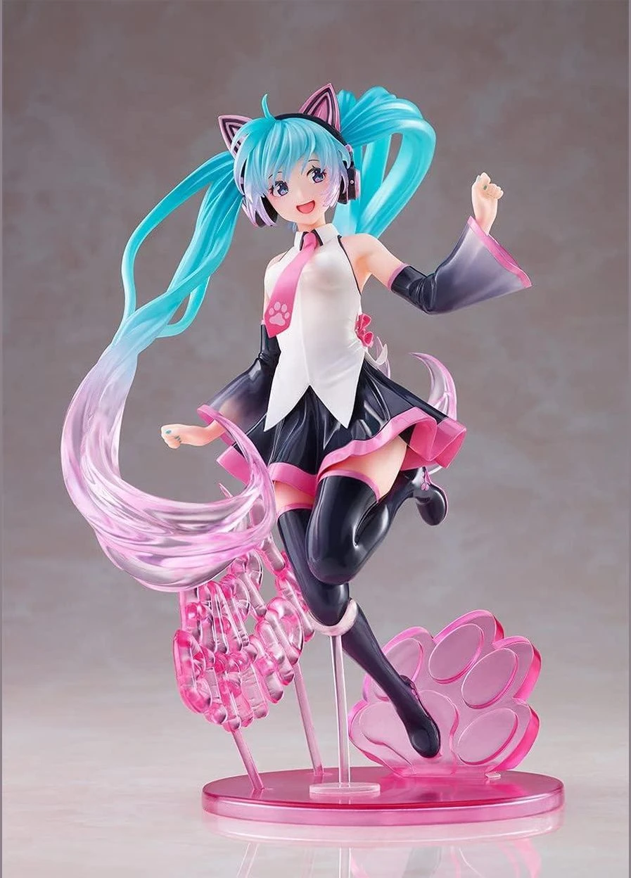 Фигурка Taito Vocaloid Hatsune Miku Happy Cat ver. Вокалоид Хацуне Мику 23 см T V HM HC 23 Furyu (373963030)