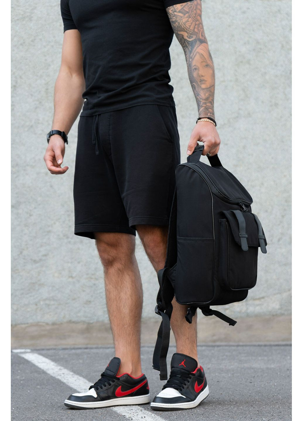 Мужской Городской Молодежный Рюкзак ELIOT Нейлон Для Ноутбука Black Without (360641717)