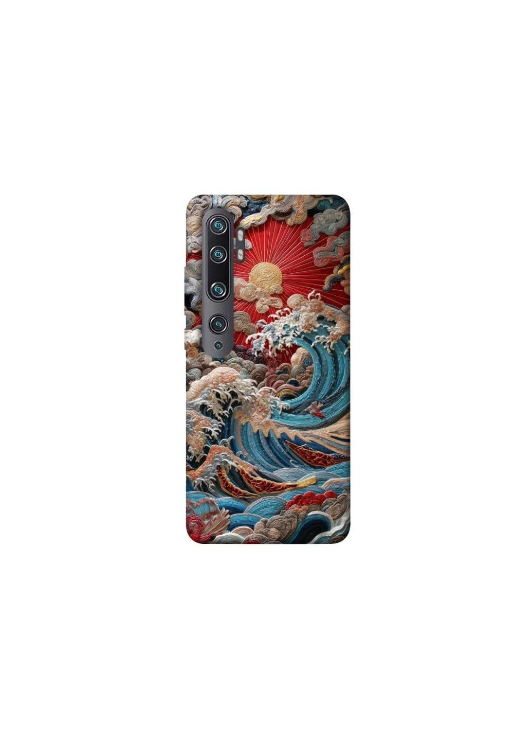 Чехол на Xiaomi Mi Note 10 / Note 10 Pro / Mi CC9 Pro Japa wave ver.2 Frontalka (393235265)