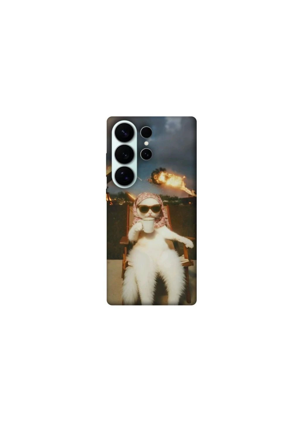 Чехол на Samsung Galaxy S26 Ultra Exploding Kittens ver.1 Frontalka (384607464)