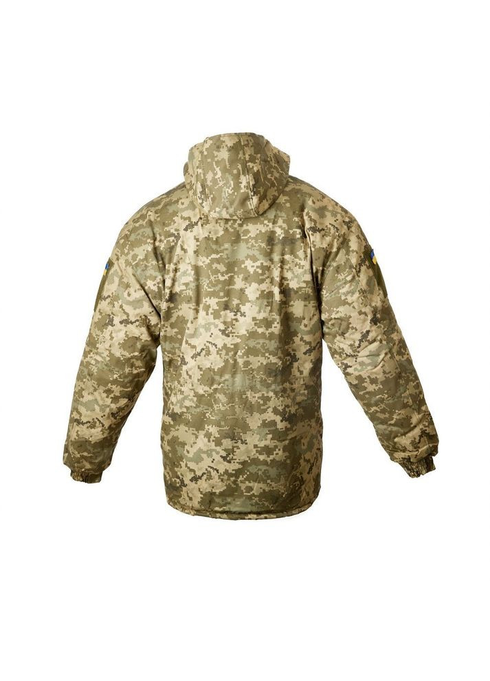 Бушлат зимний Тактика с врезными карманами ХБ, Пиксель, 48 Vik-Tailor (315878488)