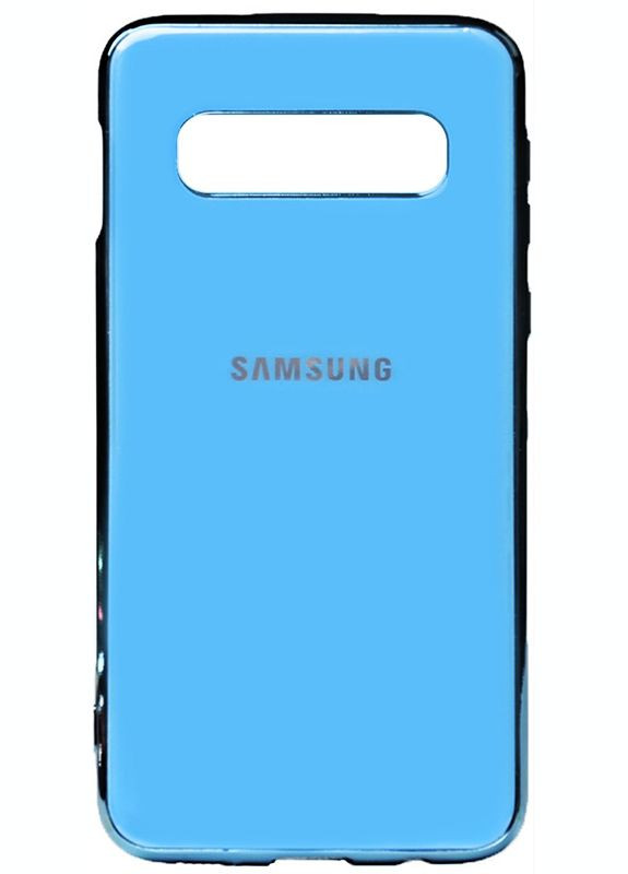 Чехол-накладка Electroplate TPU Case Samsung Galaxy S10 Blue Toto (301780426)