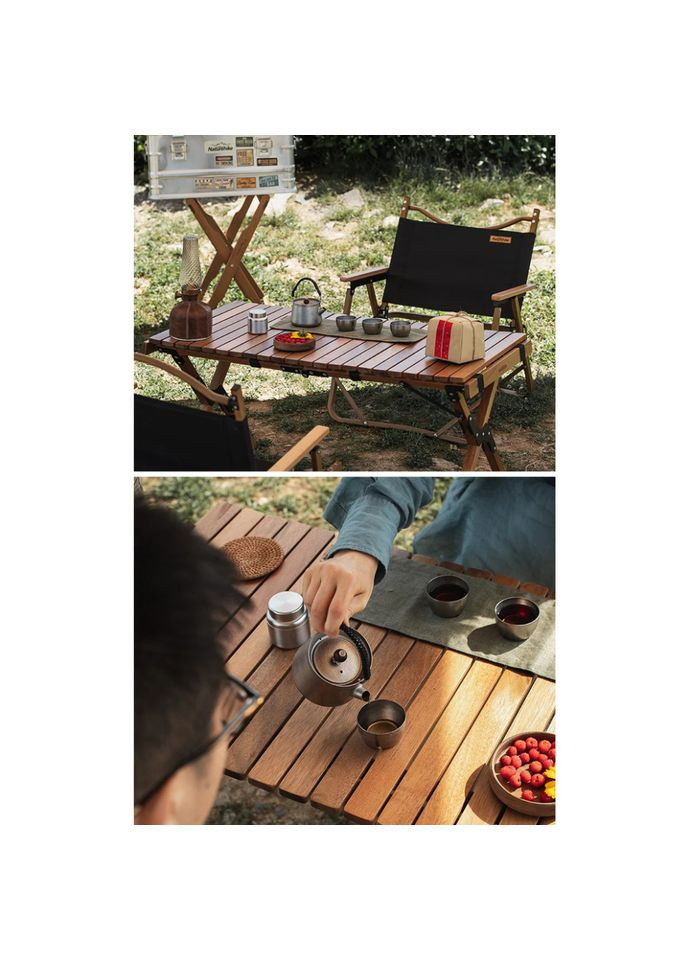 Набір чайний NH20CJ007, титан (A-017787) Naturehike (321107418)