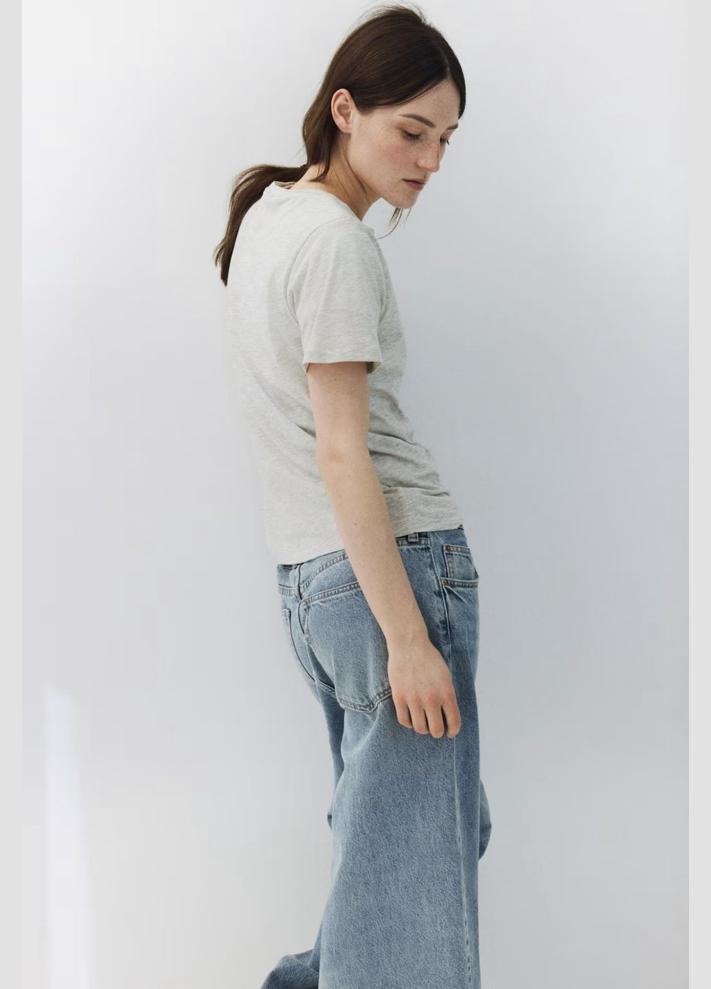 Футболка H&M basic - (332673533)