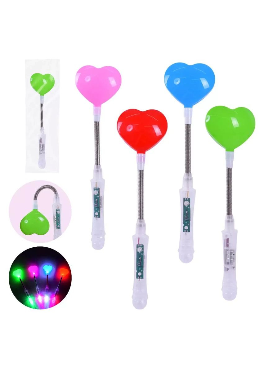 Игрушка детская волшебная палочка светлая сердце со светом C2857 в ассортименте No Brand (362425138)