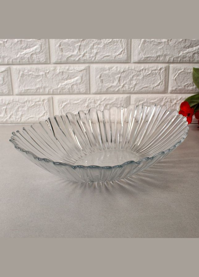 Блюдо глибоке скляне овальне "Аврора" 36х26.4 см (10611) Pasabahce (303213030)