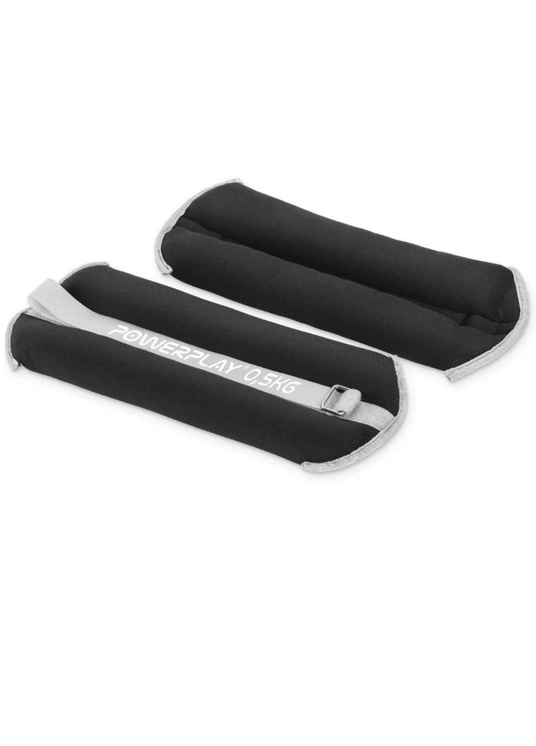 Обважнювачі-манжети для ніг та рук PP-4349 Ankle/Wrist Weights (2шт.*0.5 kg) (пара) Чорні PowerPlay (362914942)