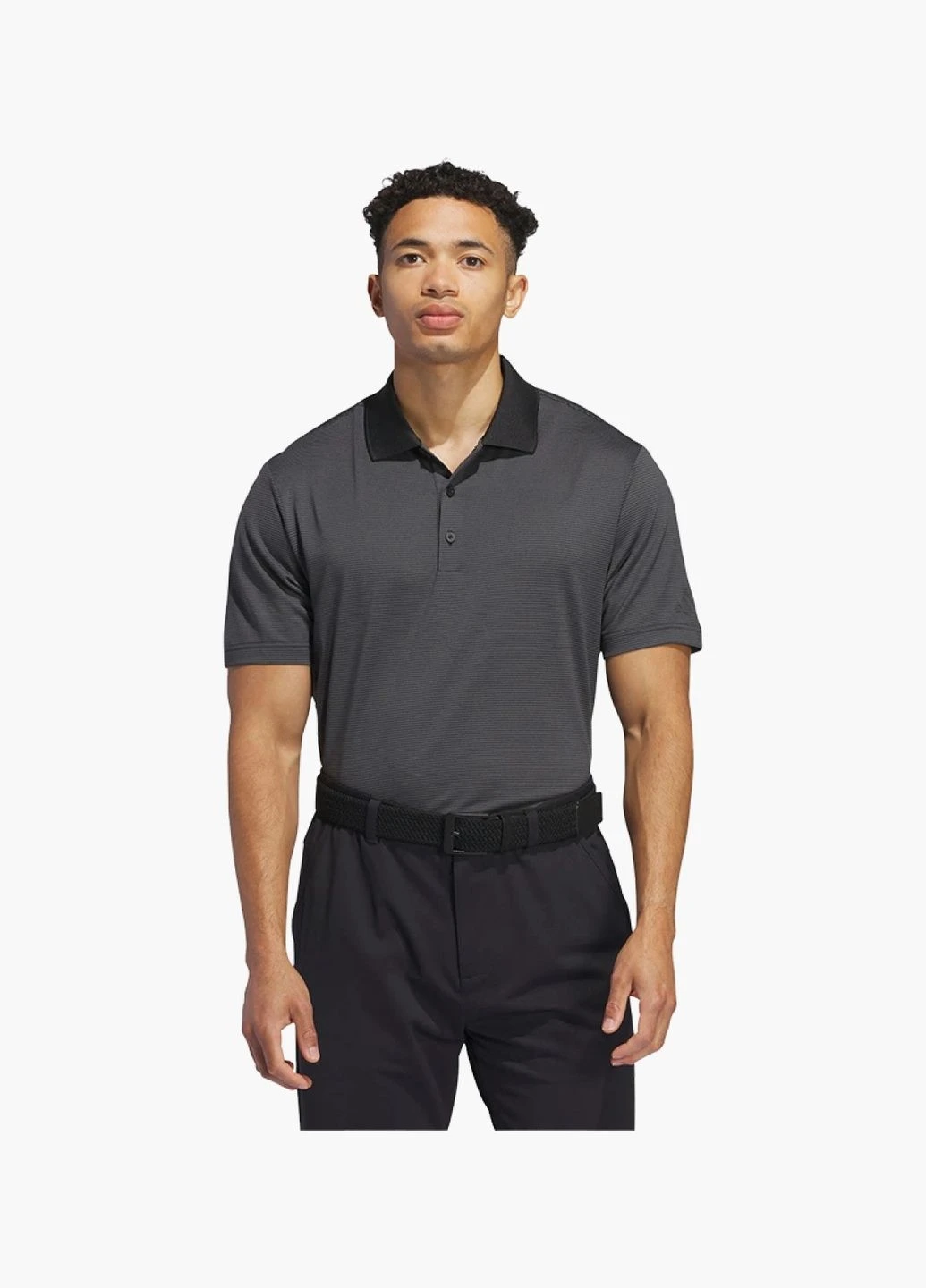 Чорна поло чоловіче ottoman polo shirt black iu4364 adidas