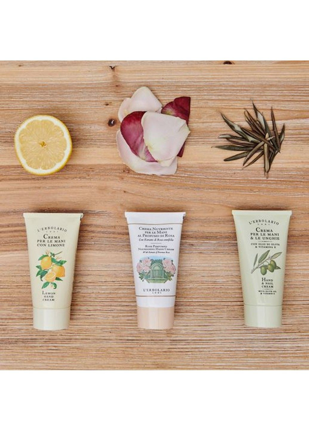 L'erbolario Крем для рук і нігтів на основі оливкової олії і Вітаміну Е 75 мл — Крем, (322125818)