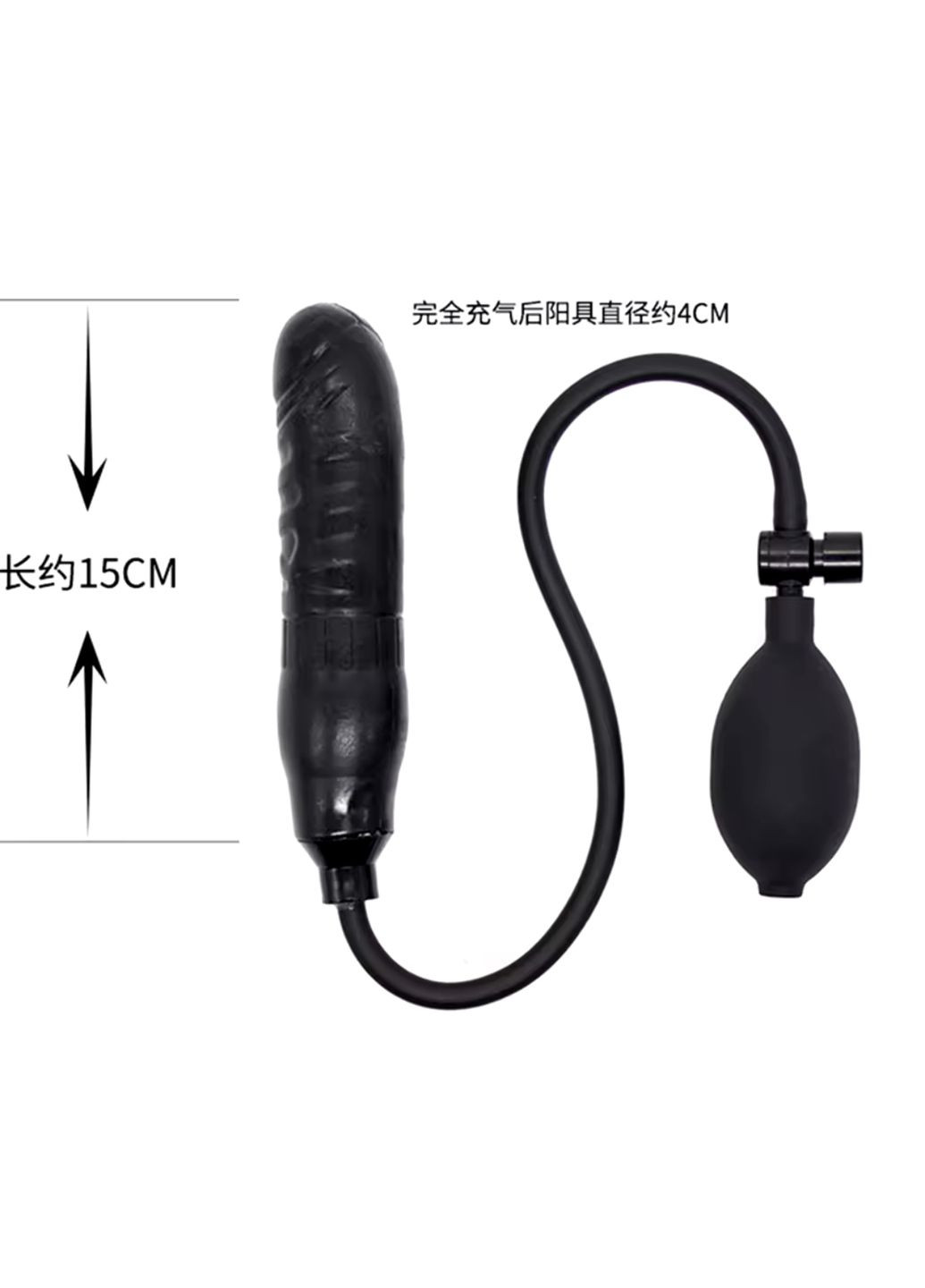 Надувной фаллоимитатор Latex Balloon, 15х3,5 см. No Brand (307289529)