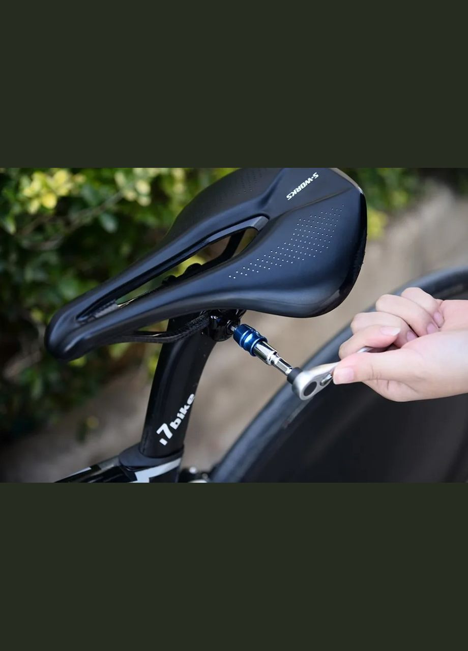 Мультитул для велосипеда - набор шестигранных бит ThinkRider (11 бит с трещеткой) Rider (324627077)