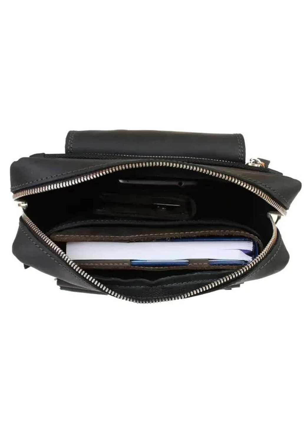 Шкіряна чоловіча сумка через плече HRX FREESKIN (301648090)