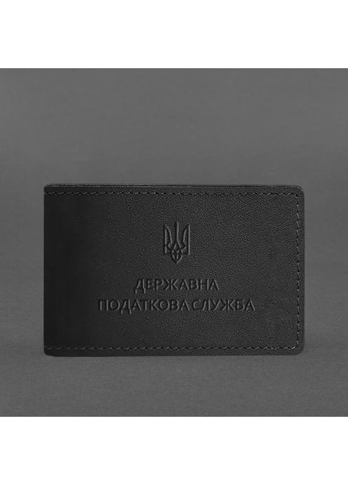 Обложка из натуральной кожи с прозрачным карманом черная(BB_30003804) No Brand (384673364)