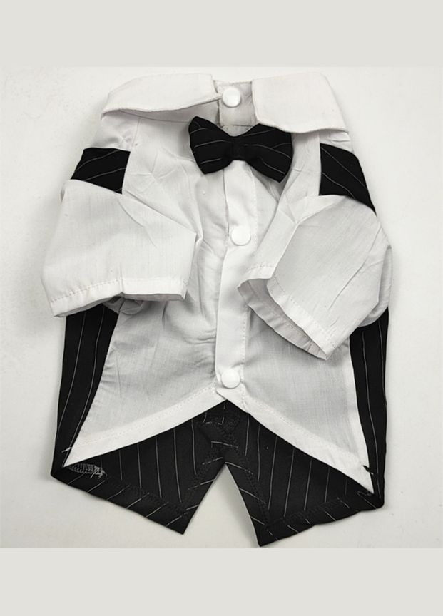 Костюм для собак Pet Style "Джентельмен" Чорнобілий S No Brand - (323236824)