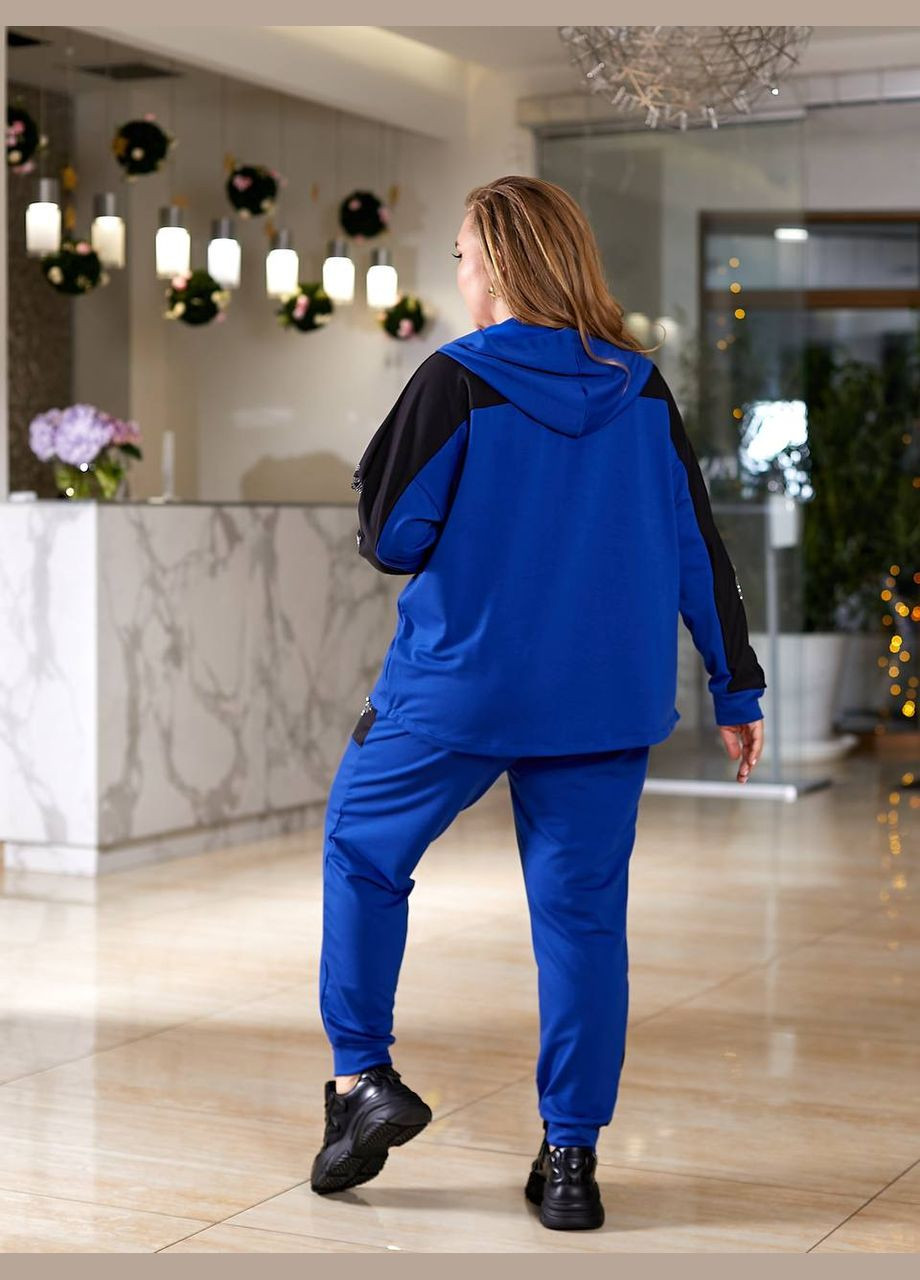 Женский костюм-двойка цвет мокко-черный New Trend (304646129)