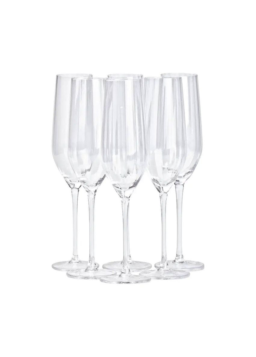 Келихи для шампанського набір із 6 шт 350 мл HP95 TS Kitchen (370800727)