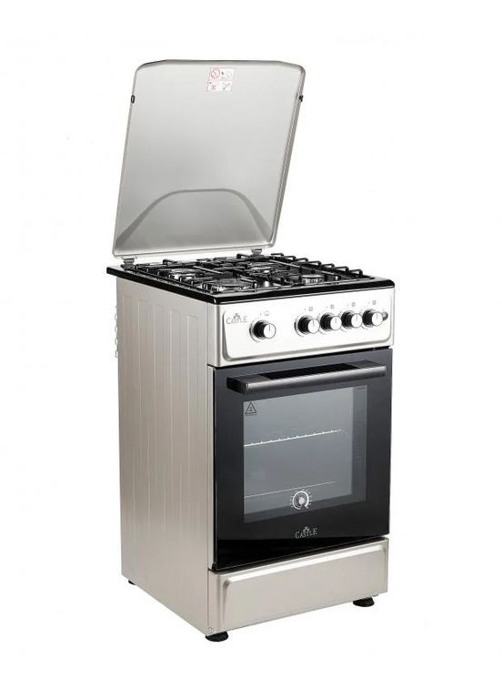 плита газовая cg-50b (серая) Castle