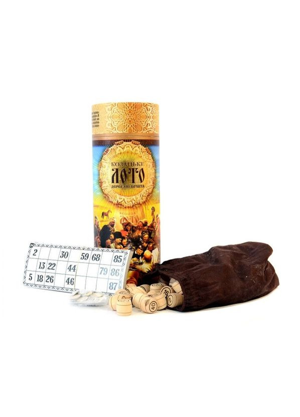 Настільна гра лото Козацьке 6080DT в тубусі Danko Toys (316266066)