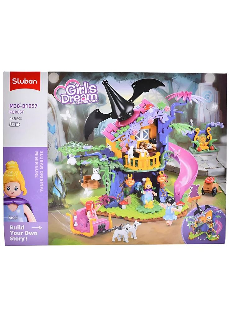 Конструктор Girls Dream Чарівний будинок на дереві 435 дет (M38-B1057) Sluban (346998889)