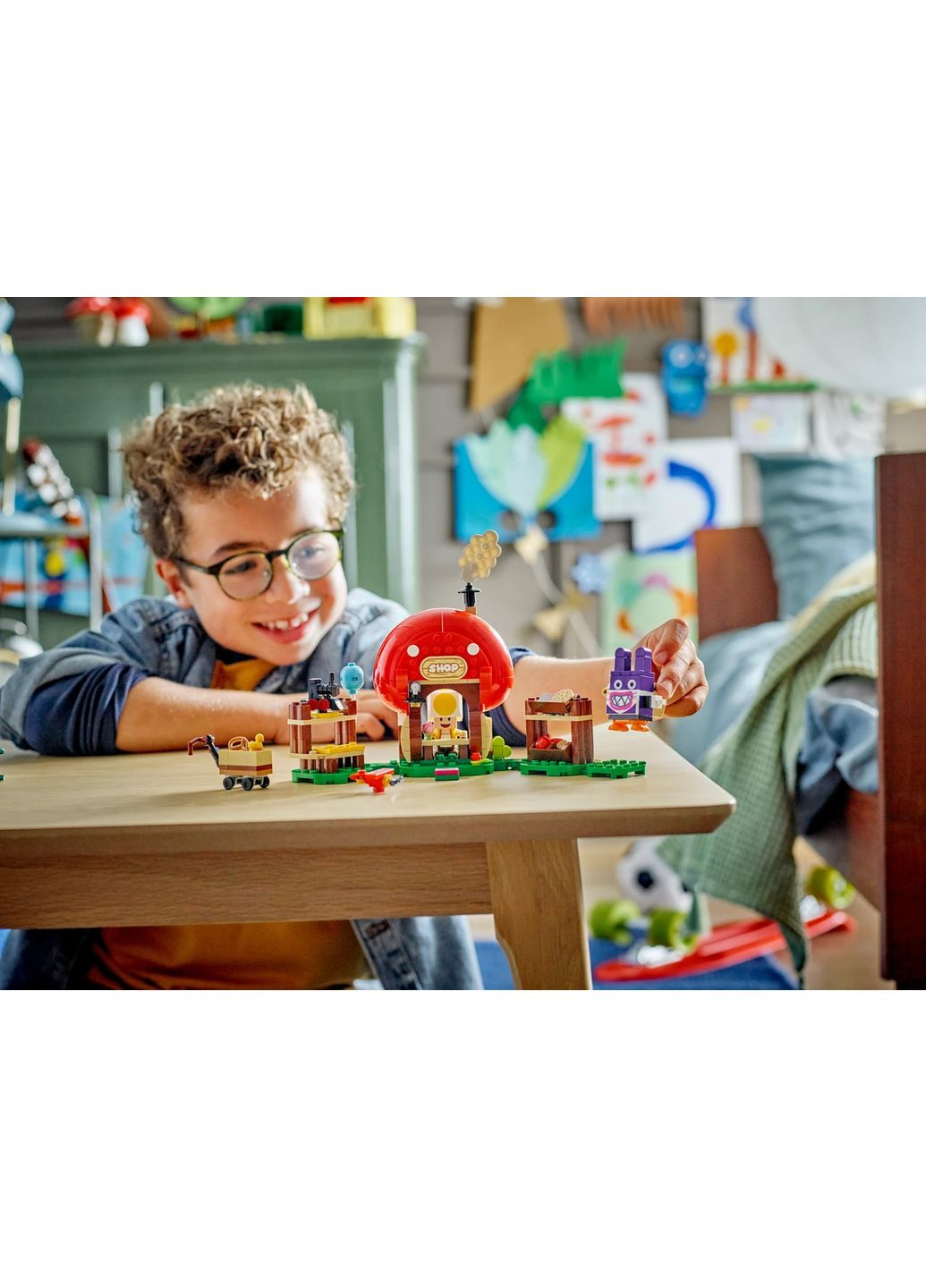 Конструктор Лего Супер Марио Наббит в магазине Тоада Super Mario Nabbit в Toad's Shop Set 71429 Lego (372012308)