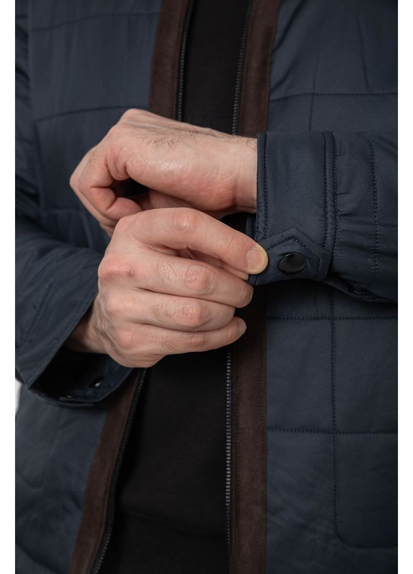 Синя демісезонна куртка чоловіча демісезонна Ager 244R001K