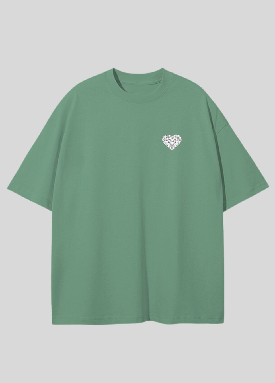 Футболка з одним серденьком Luna - (340108687)