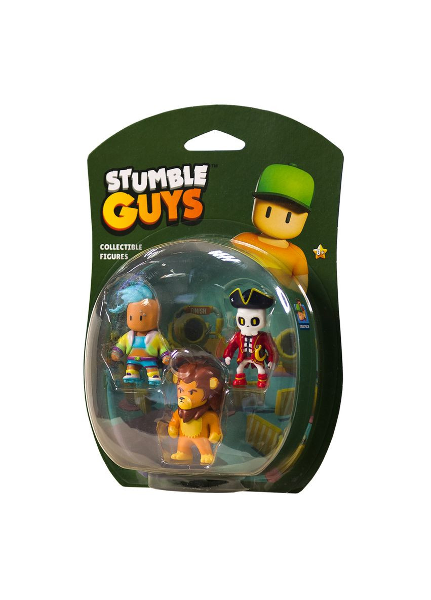 Набор коллекционных фигурок ВЕЛОЦИТ, ЛЕОНИДАС, КАПИТАН НОХАРТ SG2020-2 Stumble Guys (297001441)