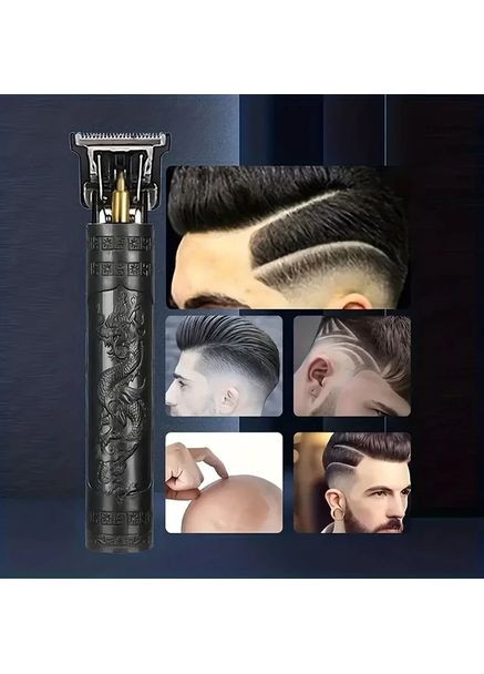 Акумуляторний Тример Vintage T9 | Машинка для Стрижки Бороди та Контурів China (365823001)
