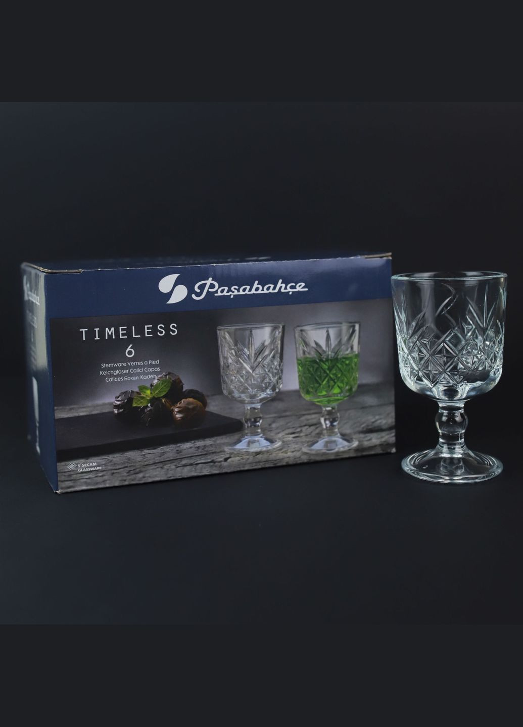 Набор рюмок Timeless 60 мл х 6 шт Прозрачных (51718) Pasabahce (322288840)