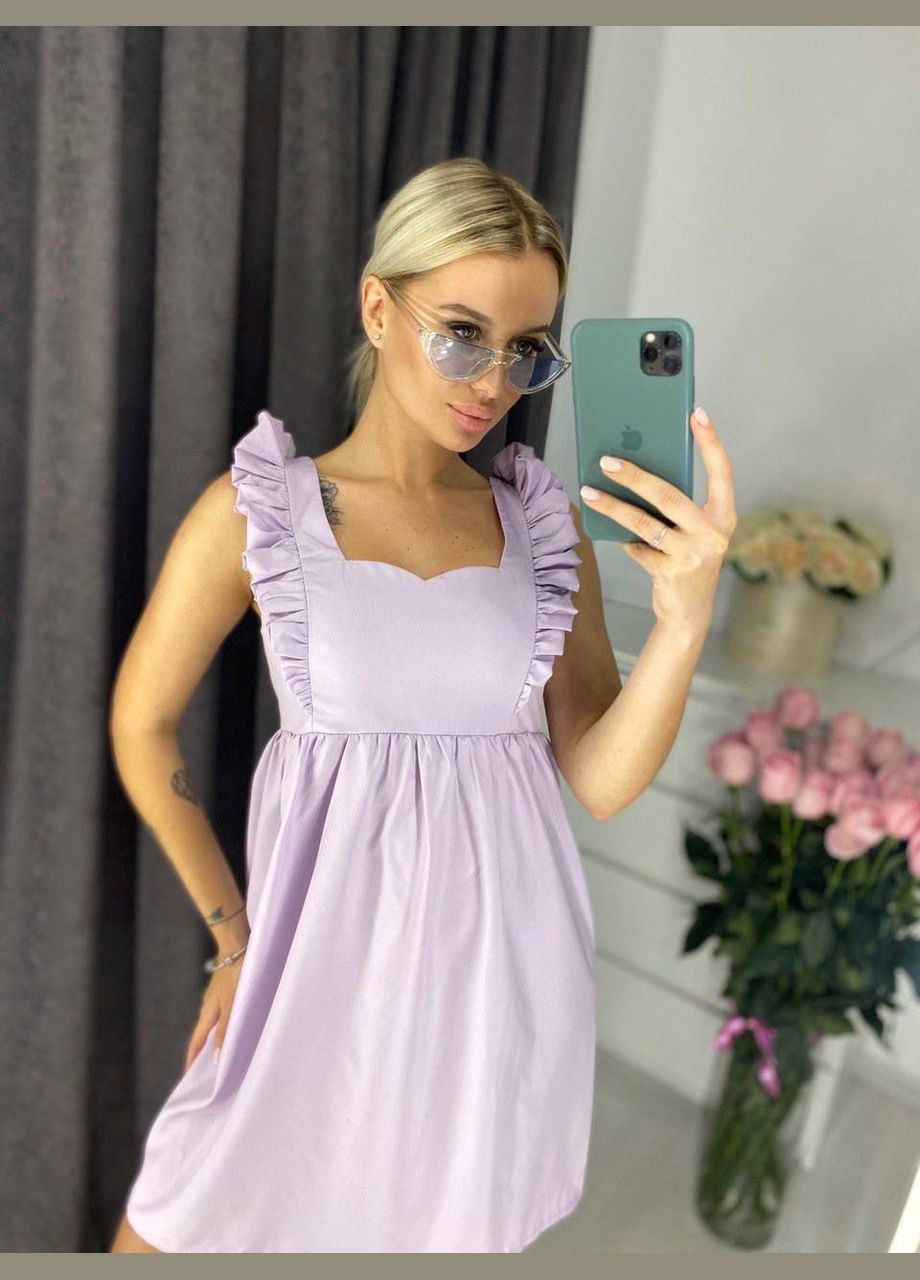 Лиловое платье женское Milani