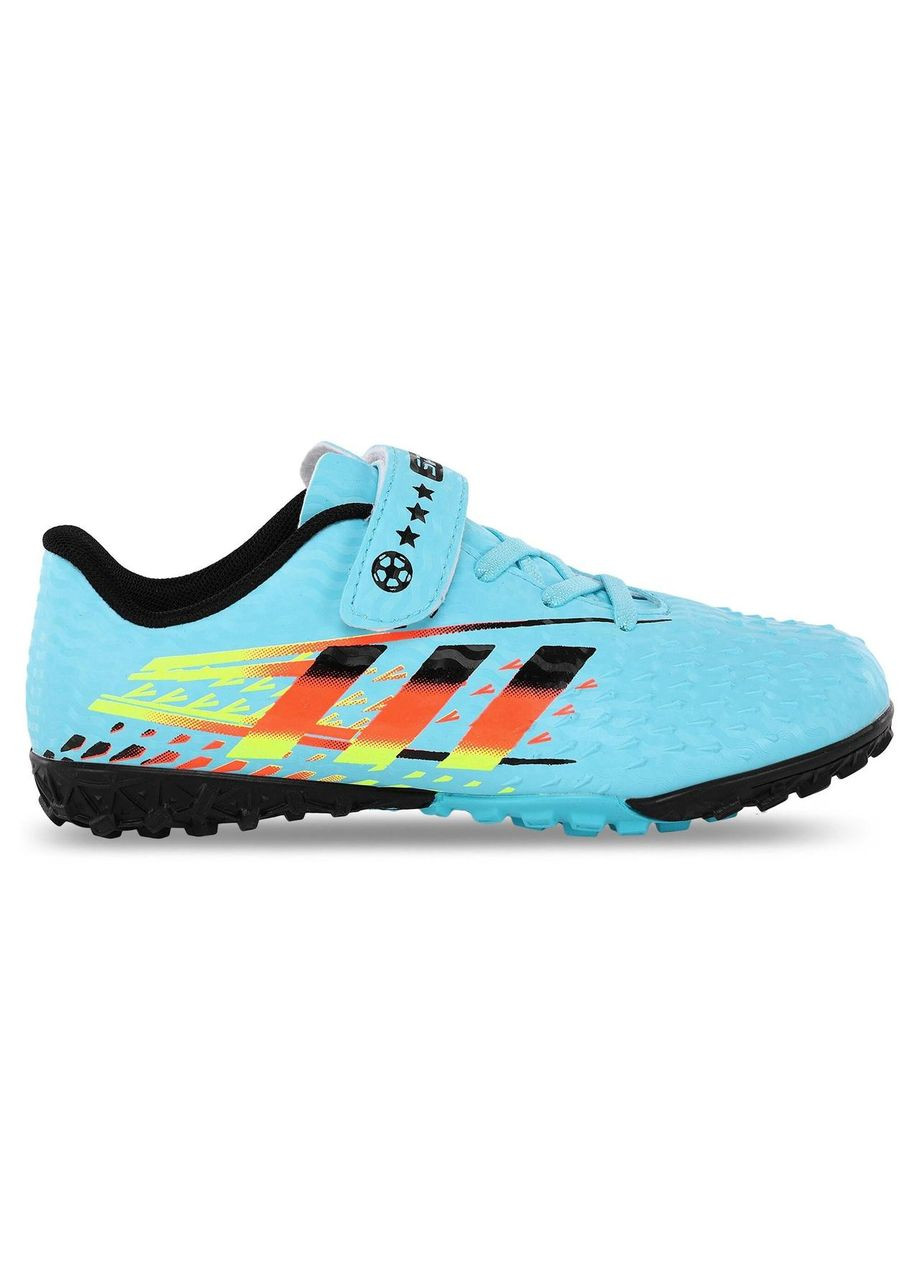 Сороконіжки футбольні дитячі D08-1-32 2 розмір 38 блакитний SP-Sport (342106367)