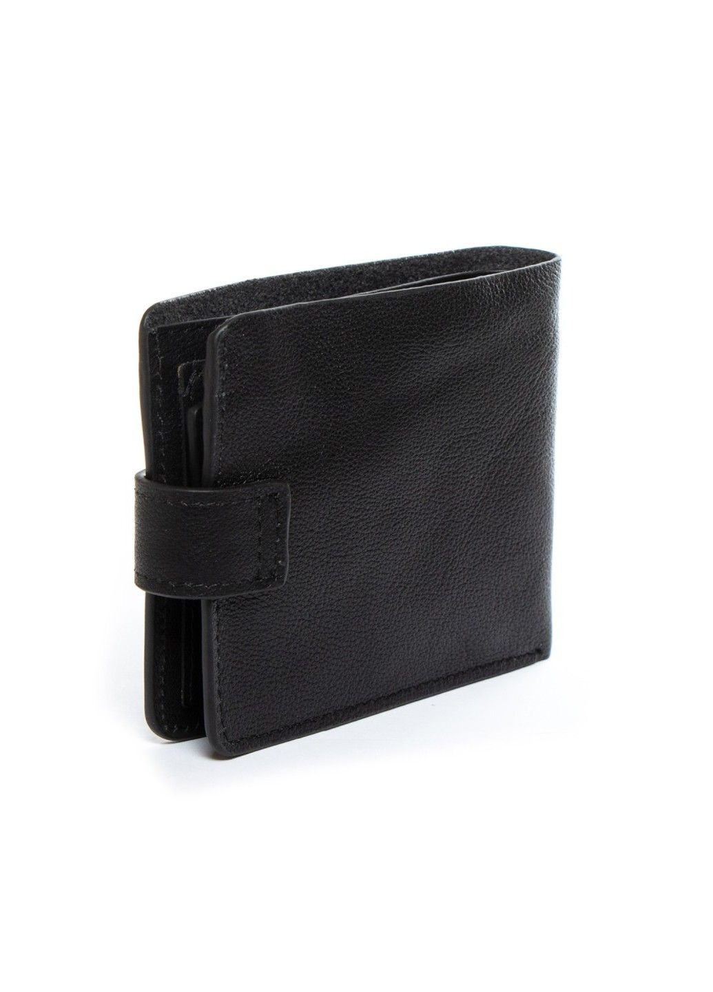 Шкіряний чоловічий гаманець Classic MS-31 black Dr. Bond (282557186)