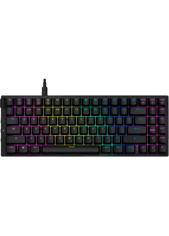 Клавиатура Compact (ANSI) Gateron Red Switches USB US EN Layout Black (KB-175US-BR) NZXT (323112288)