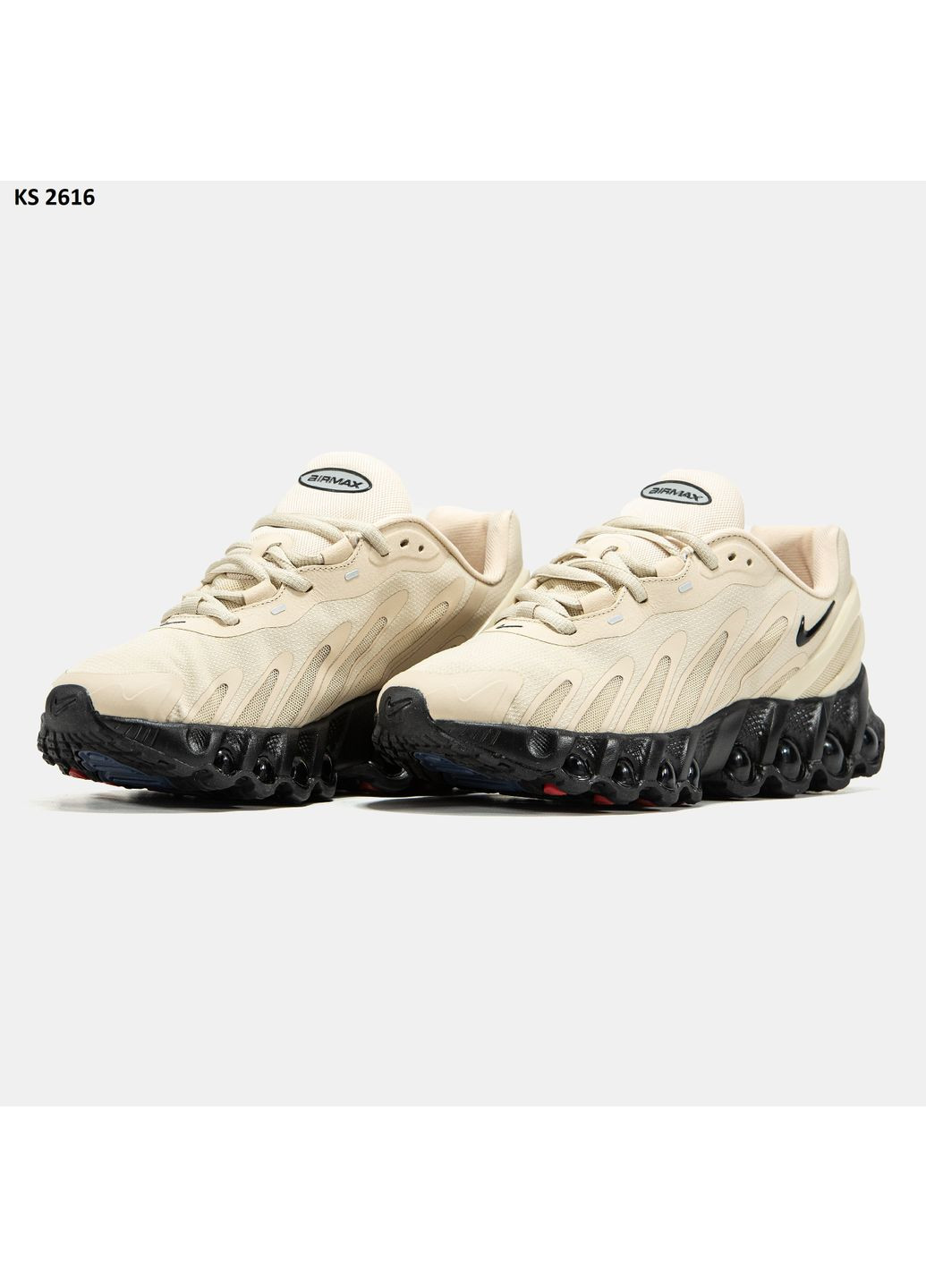 КРОССОВКИ ЖЕНСКИЕ NIKE AIR MAX DN8 BEGE НАЙК АИР МАКС ТН ПЛЮС No Brand комбинированные демисезоны (367171470)