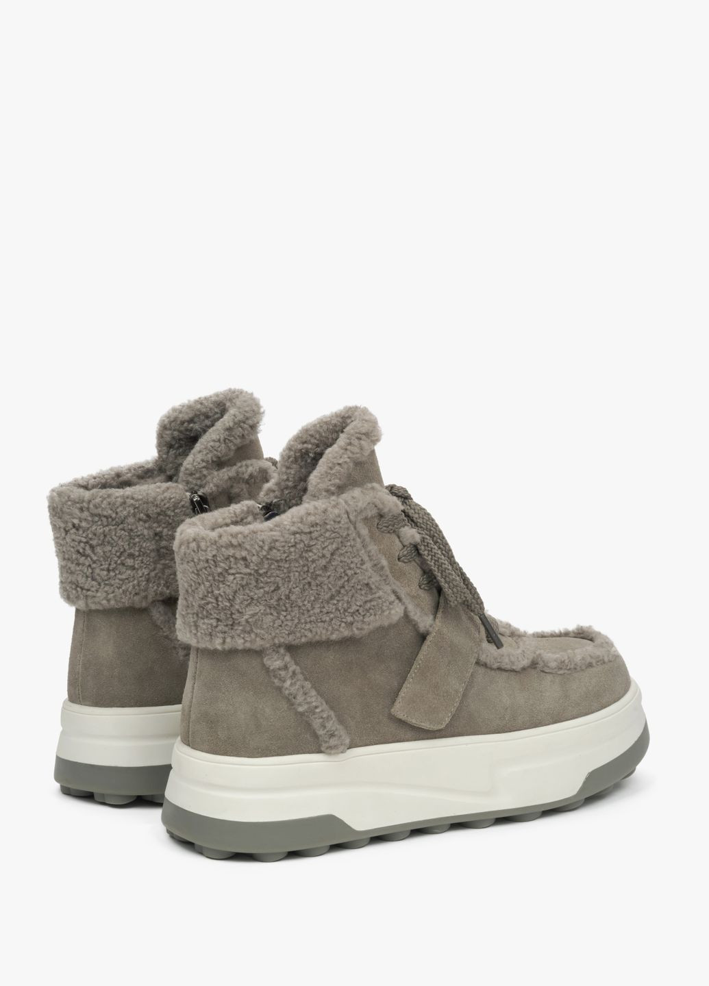 Черевики, колір сірий Estro (324030330)