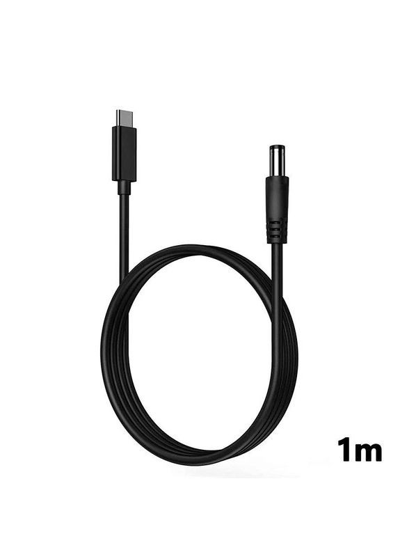 Кабель для заряджання Ноутбука від Повербанка USB type C DC 65W з Набіром перехідників Провід для Ноутбука Шнур Foxconn (366664700)