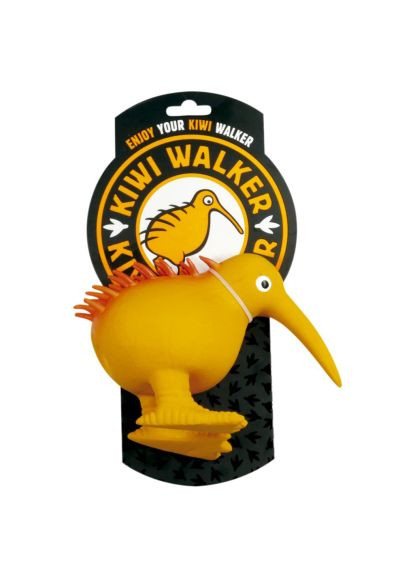 Іграшка для собак (8596075000011) Kiwi Walker Птах ківі 13.5 см помаранчева (366697185)