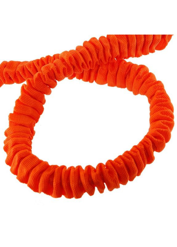 Эспандер трубчатый с ручками в защитном рукаве (TPR, нейлон, нагр. High-высокая, оранжево-серый) Zelart (354702914)