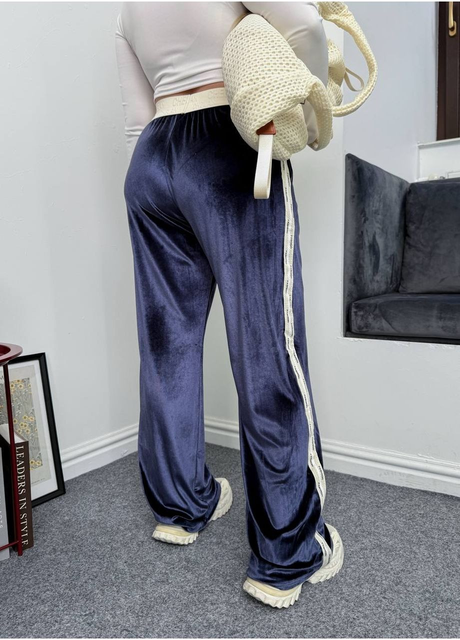 Прогулянкові штани палацо з лампасами — ЗАМІР В ОПИСІ Vione (370285381)