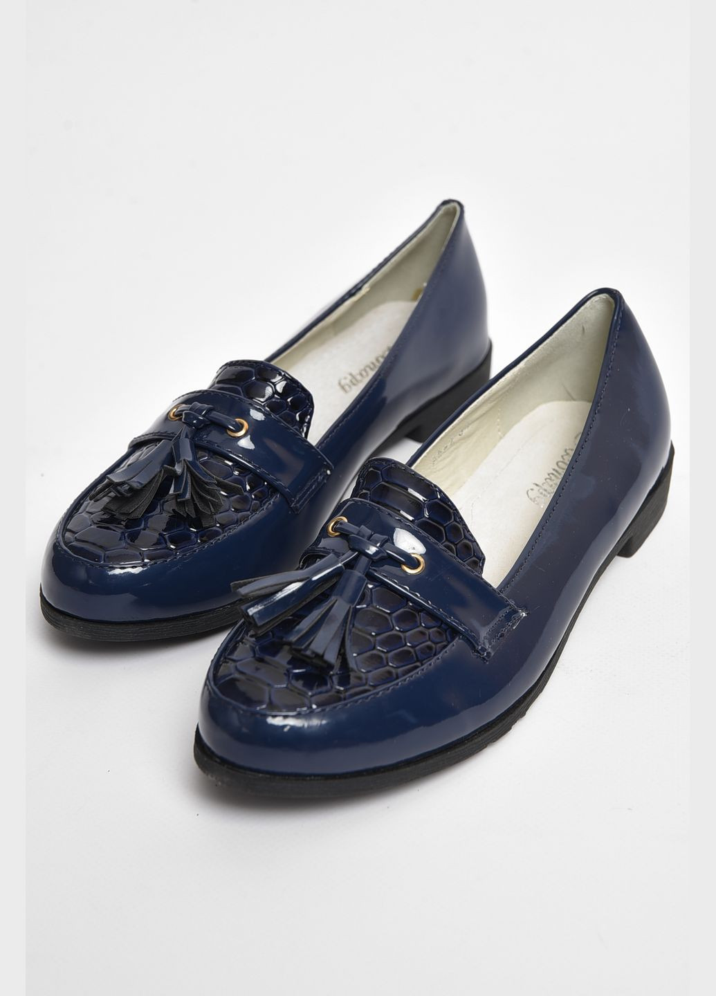 Туфлі для дівчинки темно-синього кольору Let's Shop (289456845)