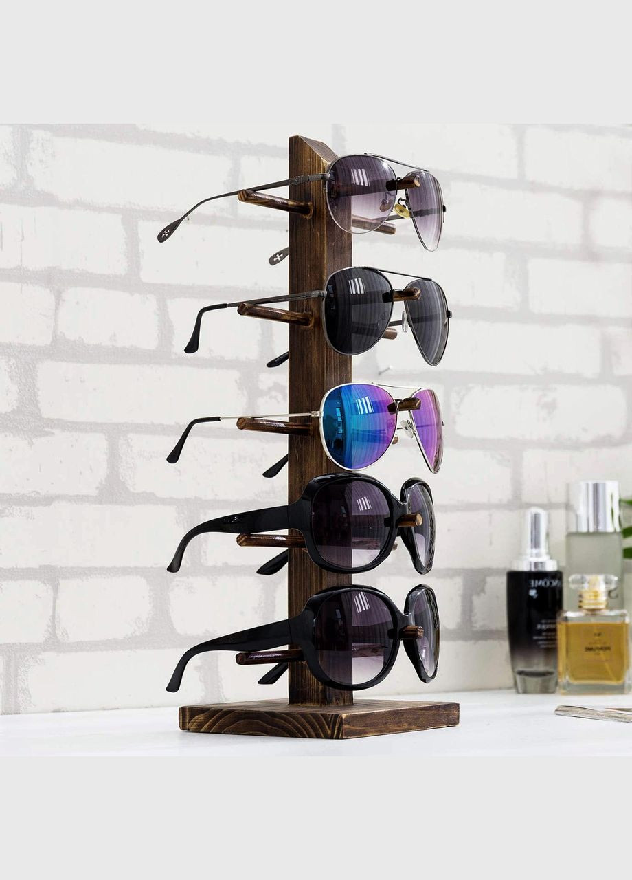 Органайзер для очков из дерева Батуми 5 капучино (ОЧК-500209) No Brand (328080549)