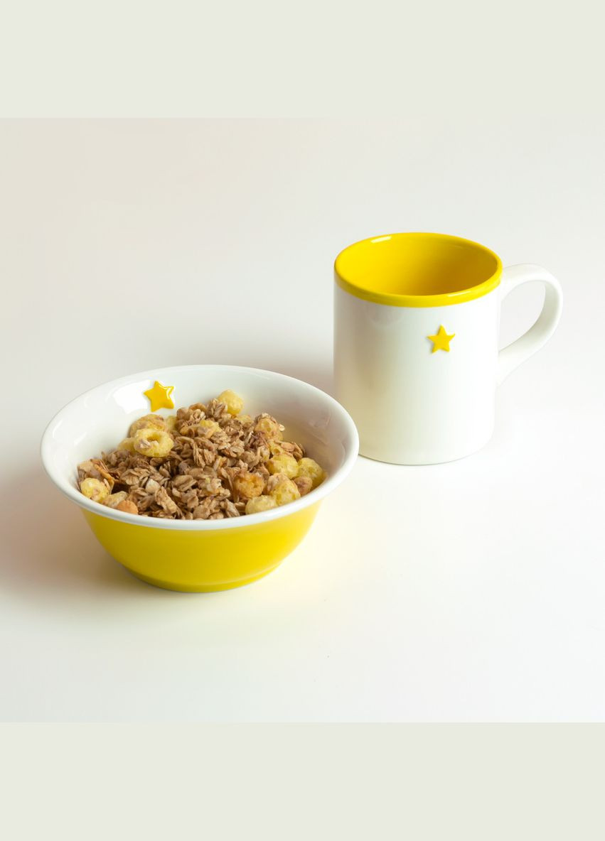 Кухоль MY HOME 300 мл Дитяча Фантазія Жовтий (KP-47 YELLOW) МВМ (365280741)